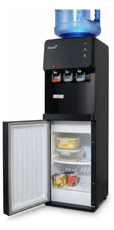 DALI Dispensador Compresor Frigobar Para Agua Purificada Premium 3 llaves