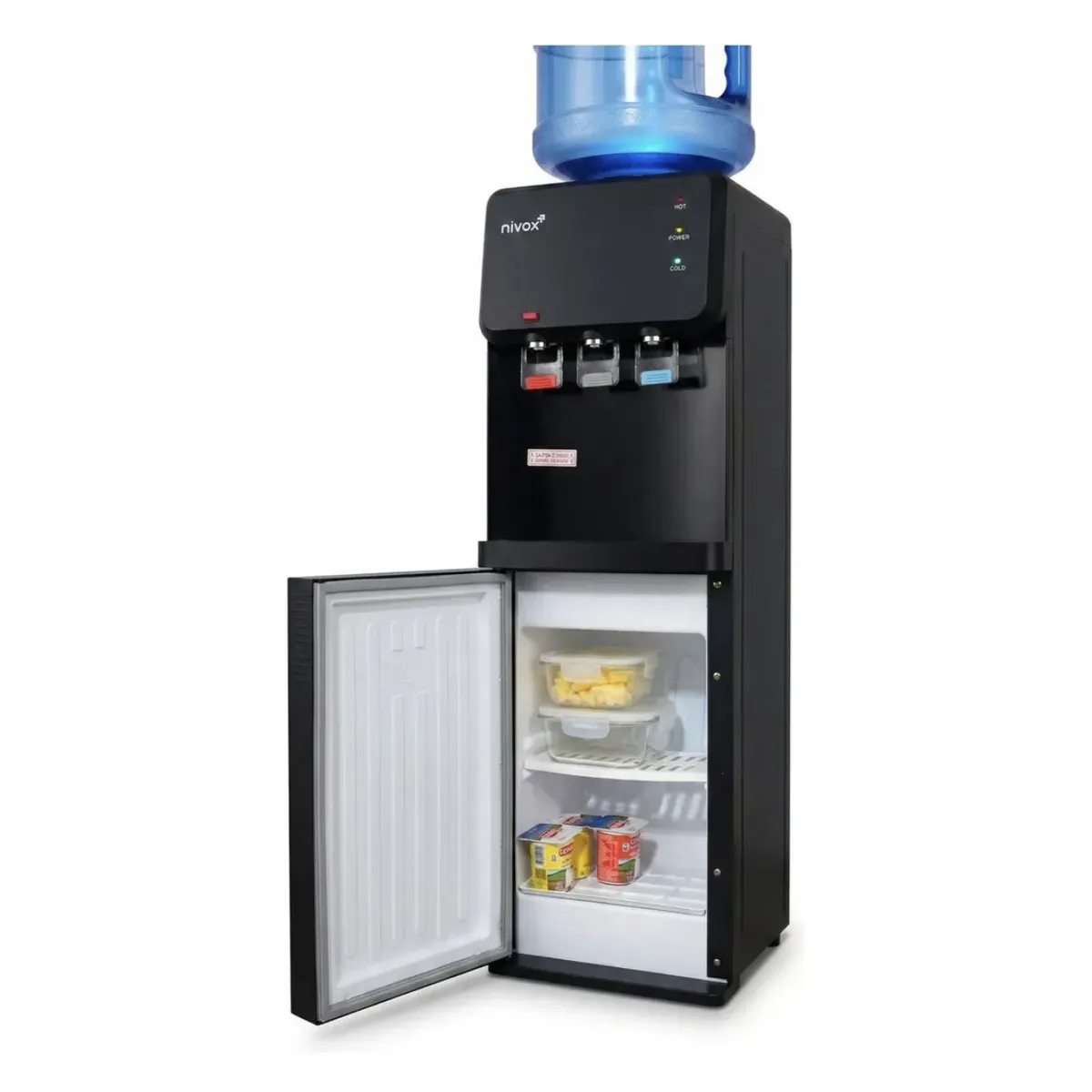 DALI - Dispensador Compresor Frigobar Para Agua Purificada Premium 3 llaves