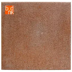 BUDNIK - Baldosa Alta Resistencia Granallada Roja Toscana 40x40x3.8 cm