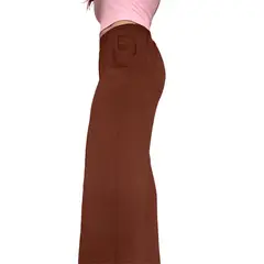 ACOCO - Pantalón Relax Mujer Pretina Elasticada