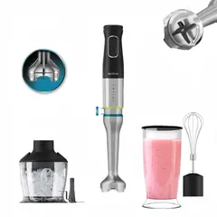 CECOTEC - Batidora De Mano Minipimer Katana 12 Chop B 1200w Xl