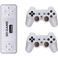 GENERICO - Pack Consola 3D 256GB 2 Mandos de Juego Reacondicionado