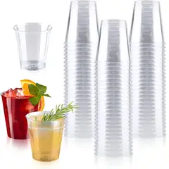 PASTELERIUSCL - 50 Vasos Plasticos Vasos Postre Vasos Acrilicos Postres 2oz60ml