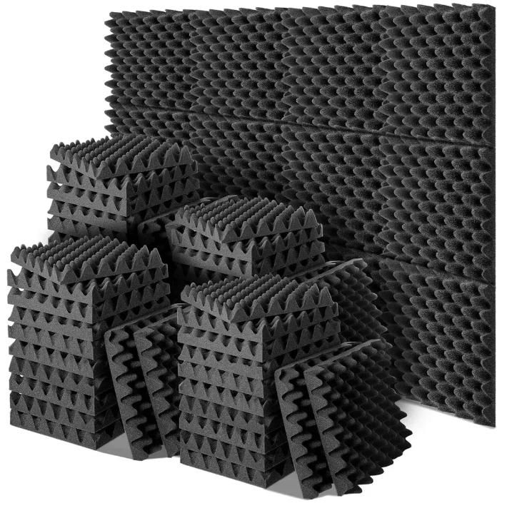 AMBM SHOP Set 36pzs Paneles Acústicos Espuma Acústica densidad Alta 30x30x3cm