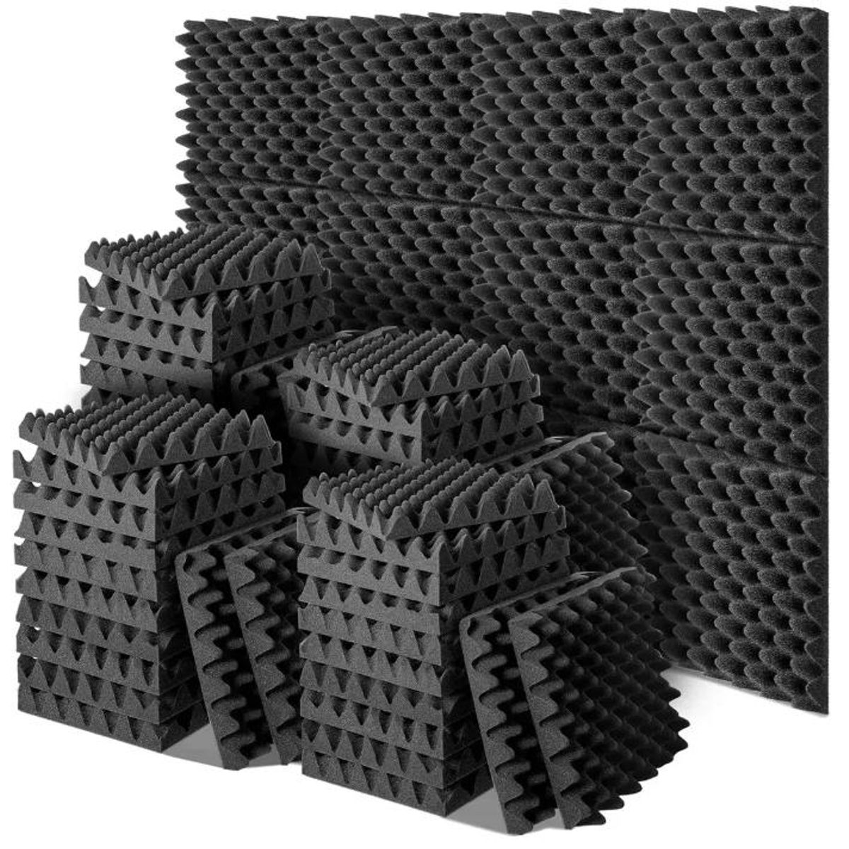 AMBM SHOP - Set 36pzs Paneles Acústicos Espuma Acústica densidad Alta 30x30x3cm
