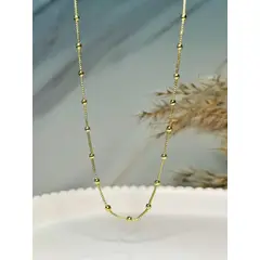 GENERICO - Gargantilla Tatiana Baño de Oro 18K Mujer