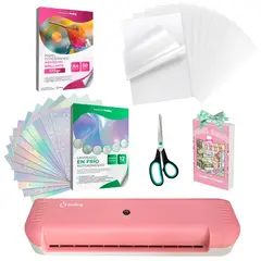 GENERICO - Laminadora Hoby A4 Rosa Laminado En Frio Y Termolaminado H2