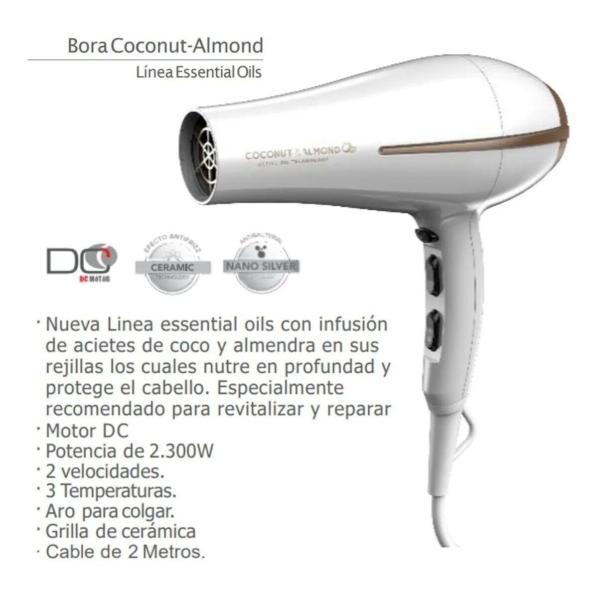 GAMA - Secador Gama Bora Coconut  Almond Active Oil