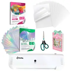 GENERICO - Laminadora Hoby A4 White Laminado En Frio Y Termolaminado H4