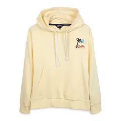 PILLIN - Polerón Niño Cerrado con Capucha Estampado Amarillo