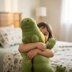 TODOHOGAR SANTIAGO DE CHILE - Peluche Cocodrilo Gigante Suave y Abrazable 77 cm