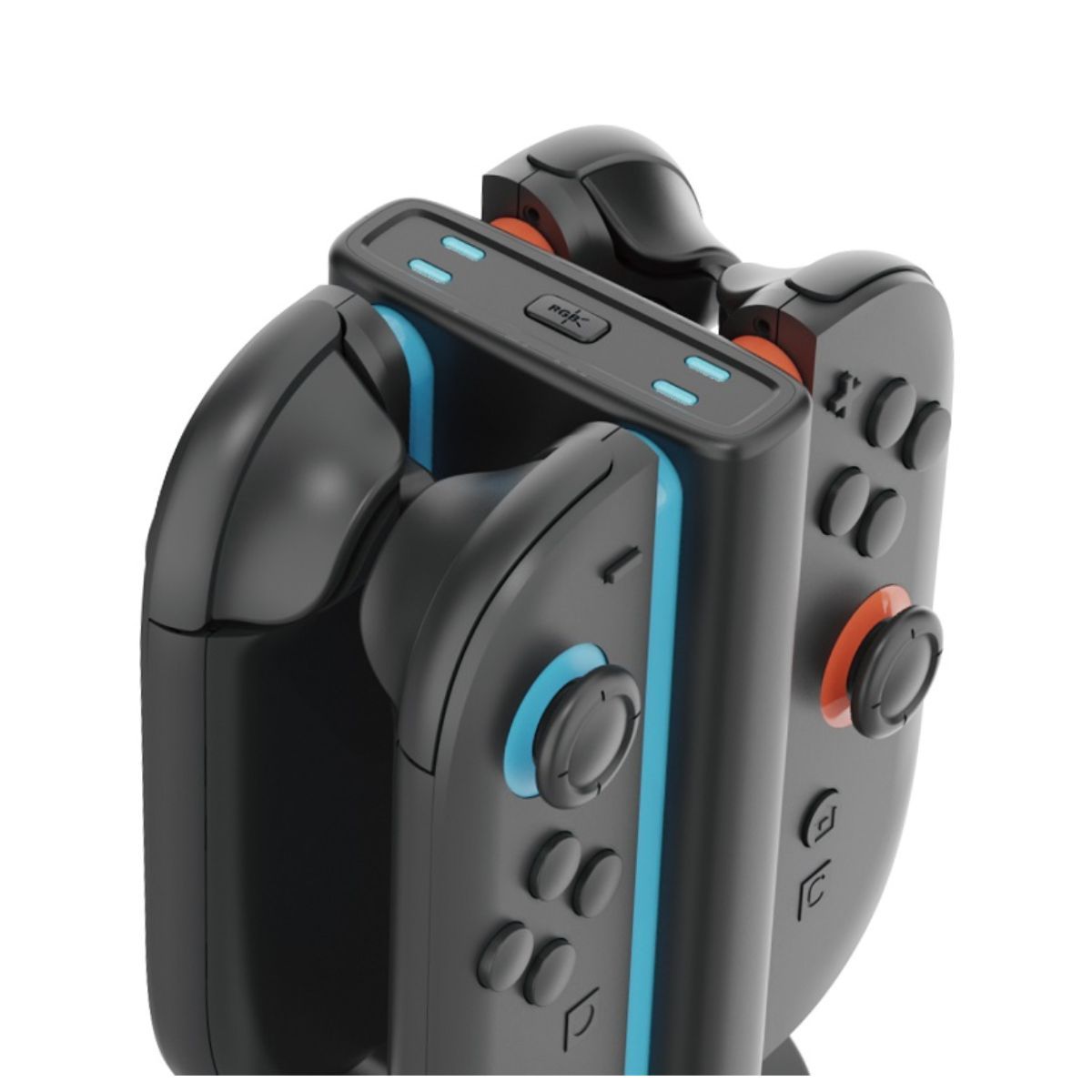 IPEGA - Soporte Dock De Carga Rgb Para Controles Ns2 Ipega