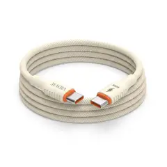 GENERICO - CABLE TIPO C A TIPO C 60W DE SILICONA LÍQUIDA VIDVIE