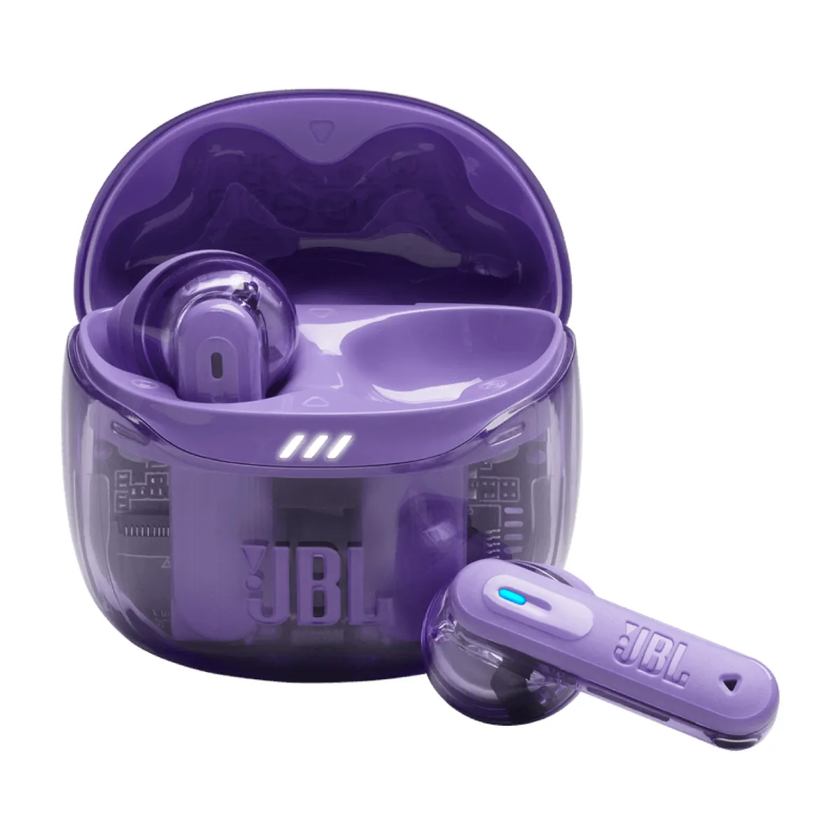 JBL - Audífonos Bluetooth JBL Tune Flex 2 Ghost ANC True Wireless Morado
