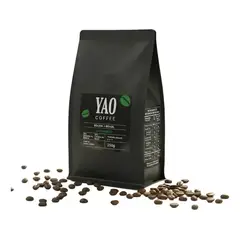 CAFE - Yao Coffee Preentreno En Grano Alto En Cafeina 250g BOLIVIA Y BRASIL