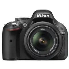 NIKON - Camara Digital Reflex D5200 SLR Kit Lente 18-55mm VR