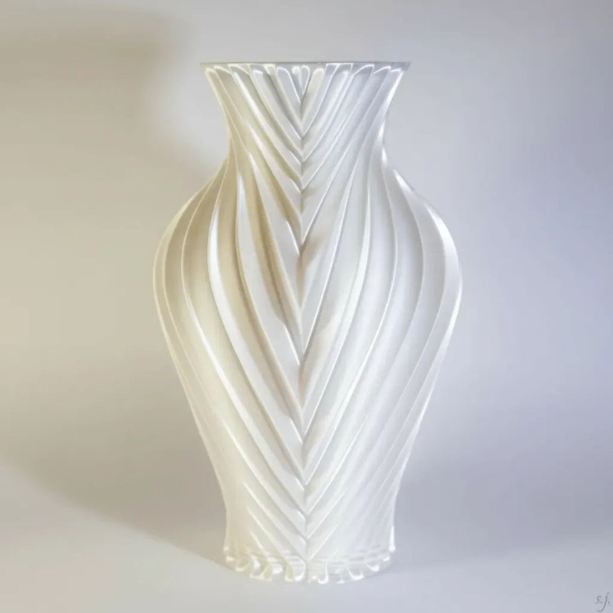 GENERIC - Decoración Elegante Prints Patro - Jarrón Aura Elíseo