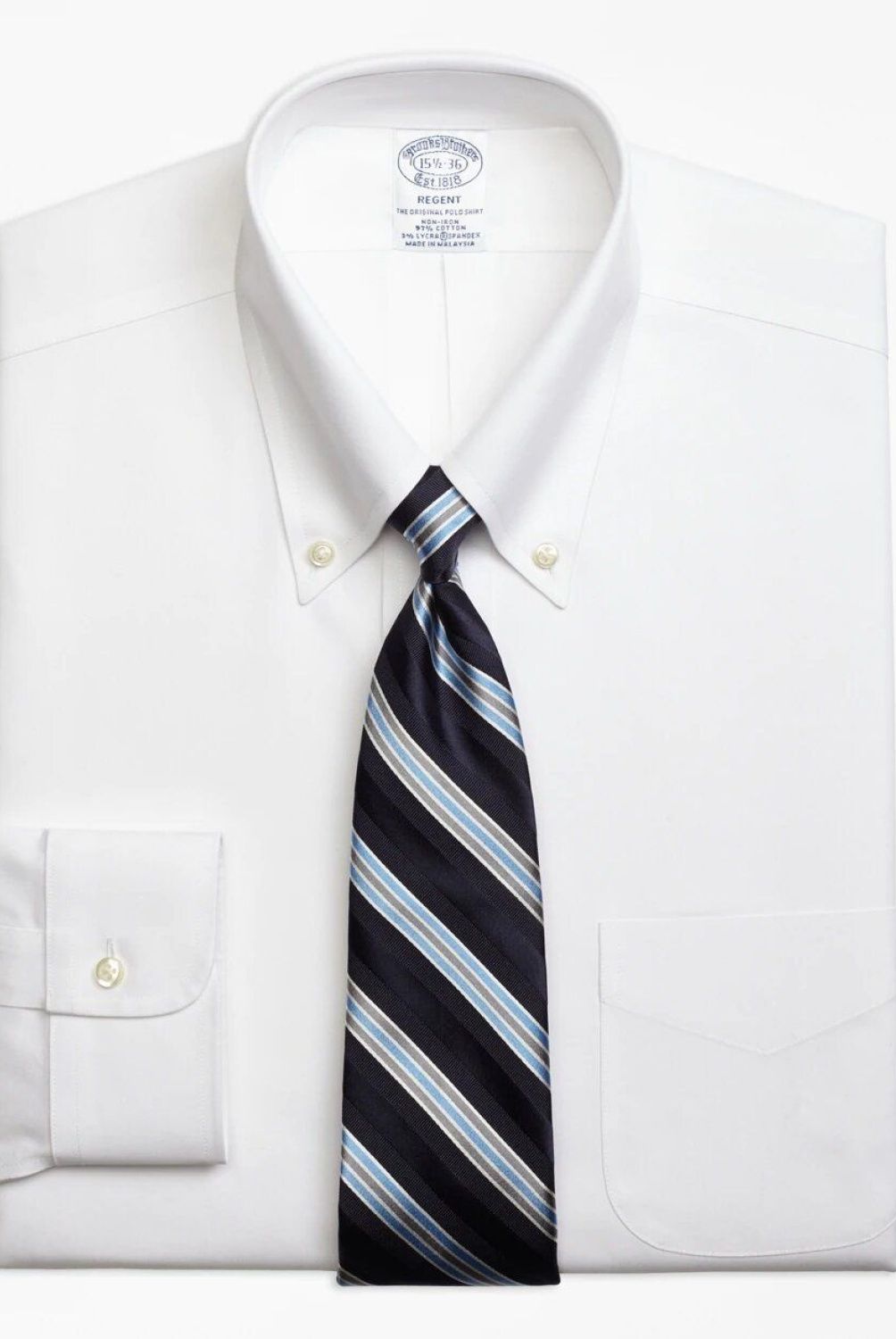 BROOKS BROTHERS - Brooks Brothers Camisa De Vestir Non Iron Hombre