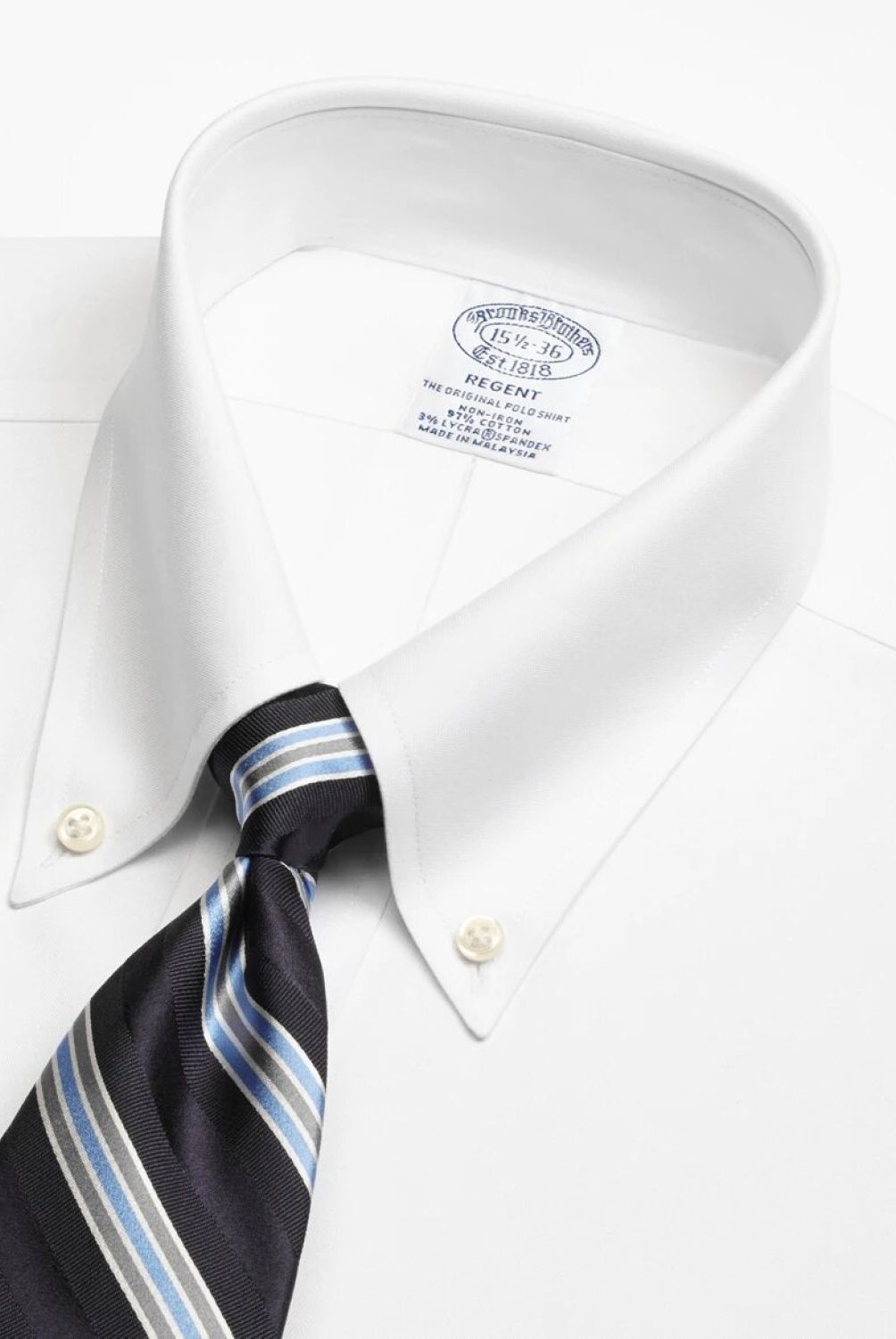 BROOKS BROTHERS - Brooks Brothers Camisa De Vestir Non Iron Hombre