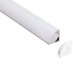 GENERICO - 9 Perfiles De 1 Metro Esquinero Ángulo Para Cinta Led (1002)