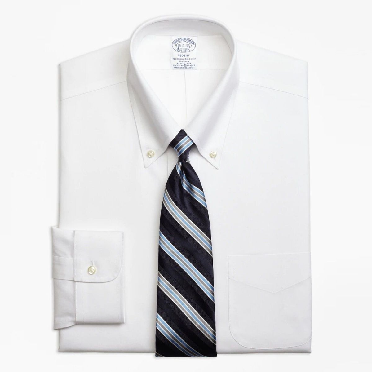 BROOKS BROTHERS - Brooks Brothers Camisa De Vestir Non Iron Hombre