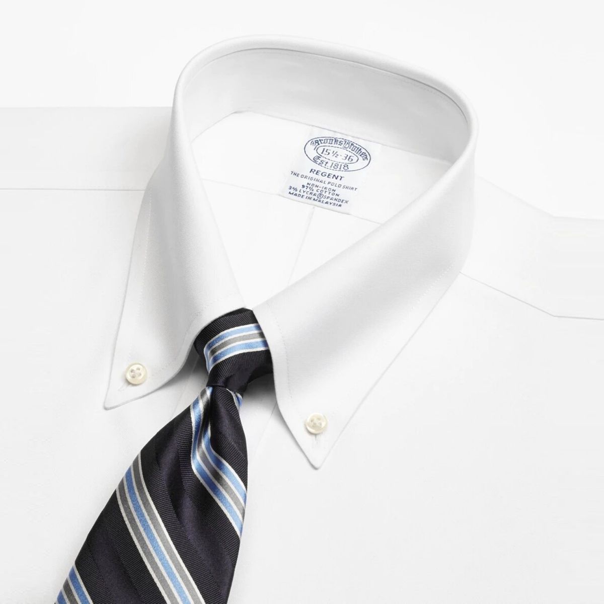 BROOKS BROTHERS - Brooks Brothers Camisa De Vestir Non Iron Hombre