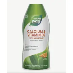 GENERICO - Nature's Way Calcium & Vitamin D3 16 fl oz (480 ml)