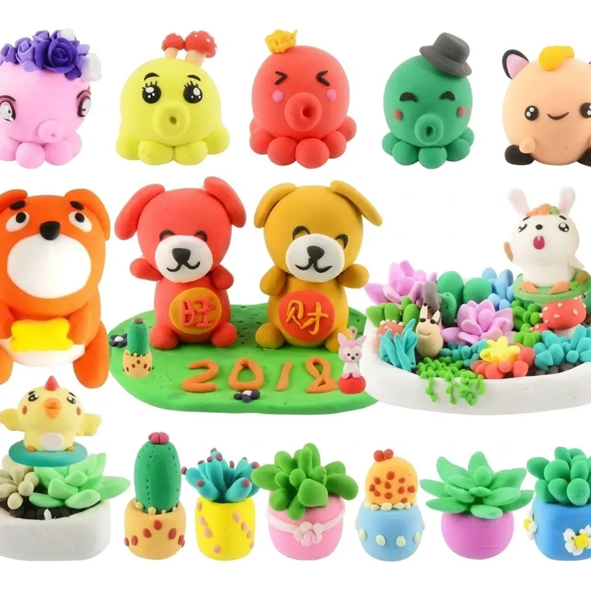 A BRAND - 36 Masas Colores Slime Foamy Plasticina Moldeable Masilla