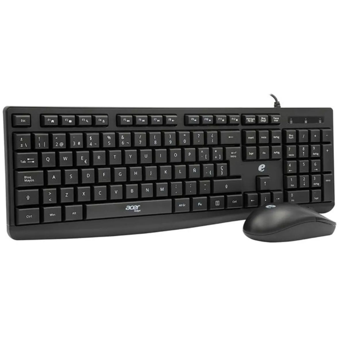 ACER - Teclado + Mouse con cable USB- ACER EAK040-Alambrico