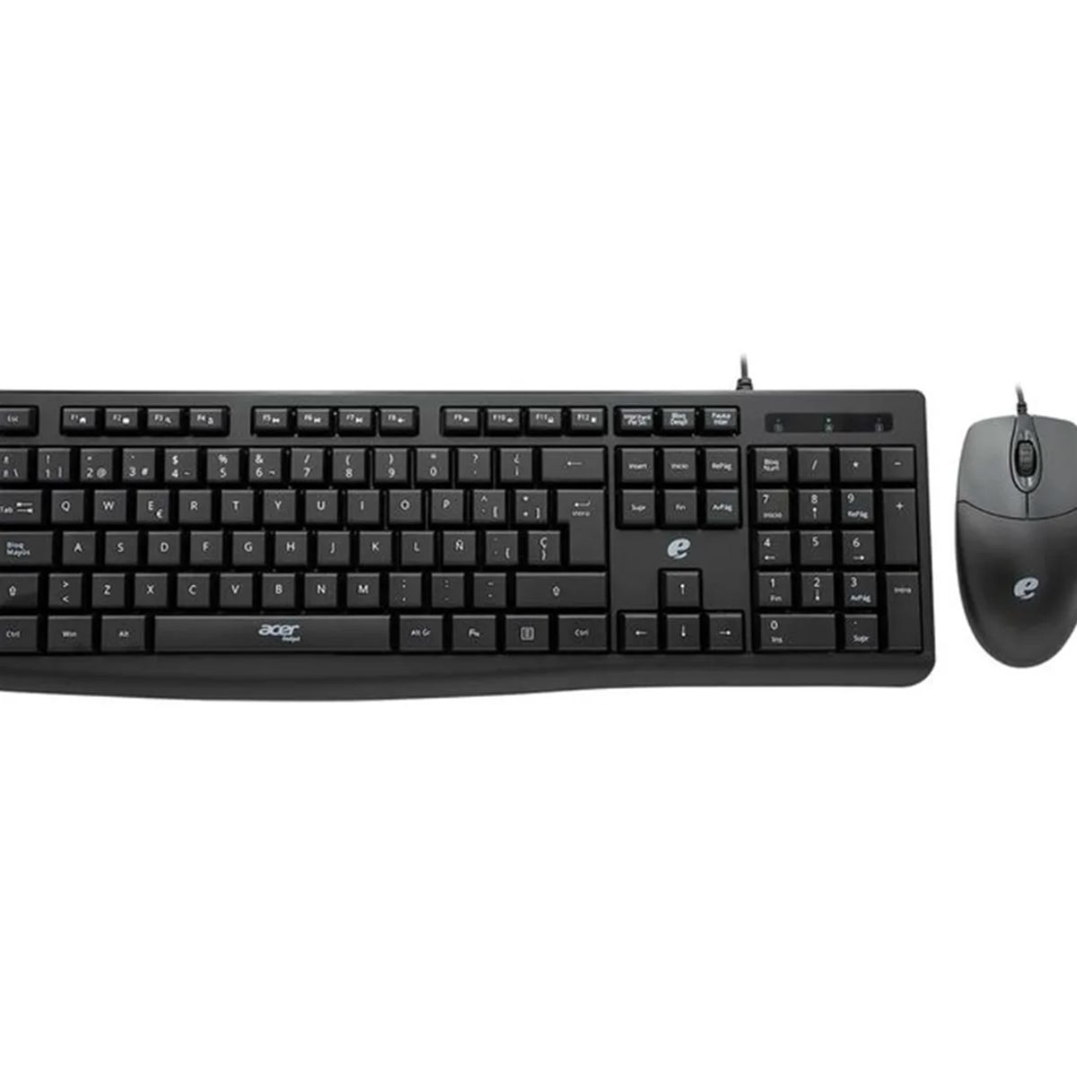 ACER - Teclado + Mouse con cable USB- ACER EAK040-Alambrico