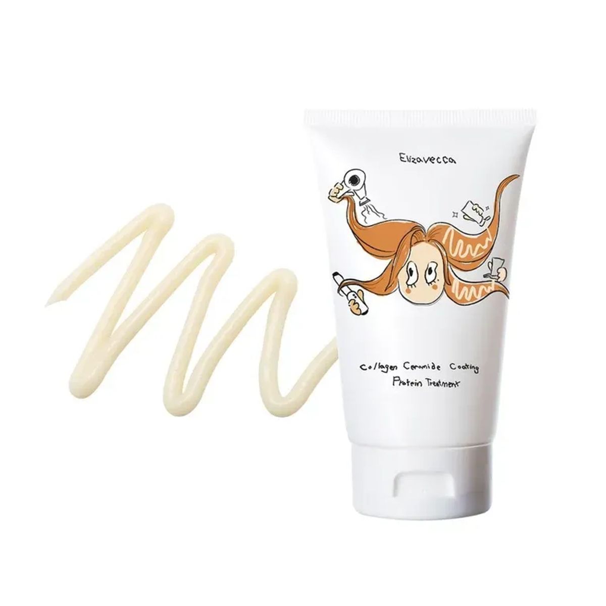 ELIZAVECCA - Mascarilla Capilar con Colágeno Elizavecca Cosmética Coreana