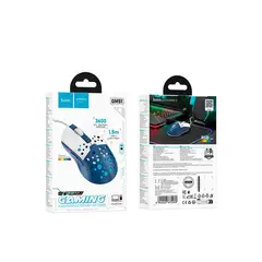 HOCO - Mouse Gamer Gm51 Azulblanco