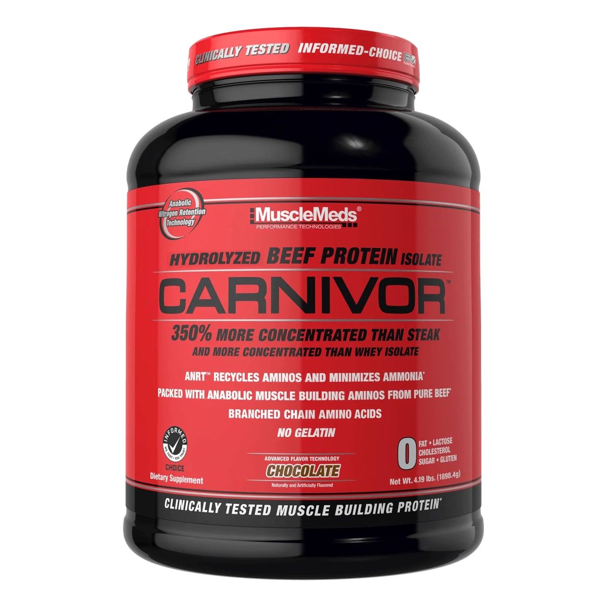 MUSCLEMEDS - Proteína Carnivor 4 lb Chocolate
