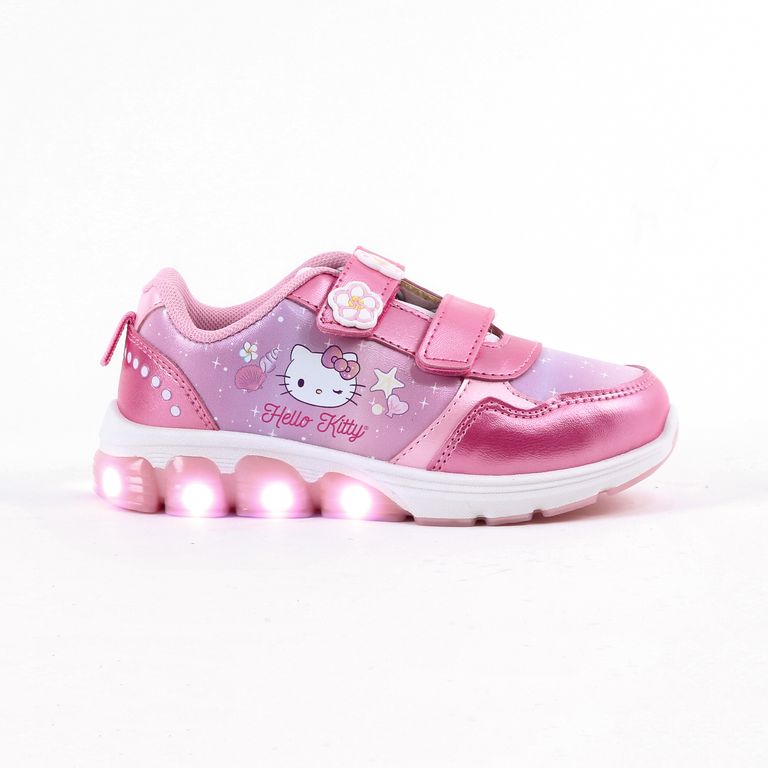 Zapatilla Luces Niña Marina Rosado