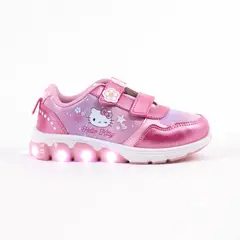 HELLO KITTY - Zapatilla Luces Niña Marina Rosado