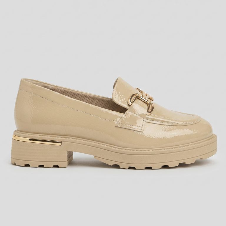 Mocasin Mujer Vainilla Gisa 85