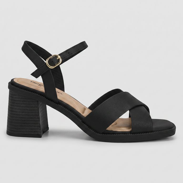 Sandalia Mujer Negro Queila