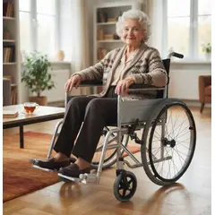DMORE - Silla De Ruedas Estándar Silver