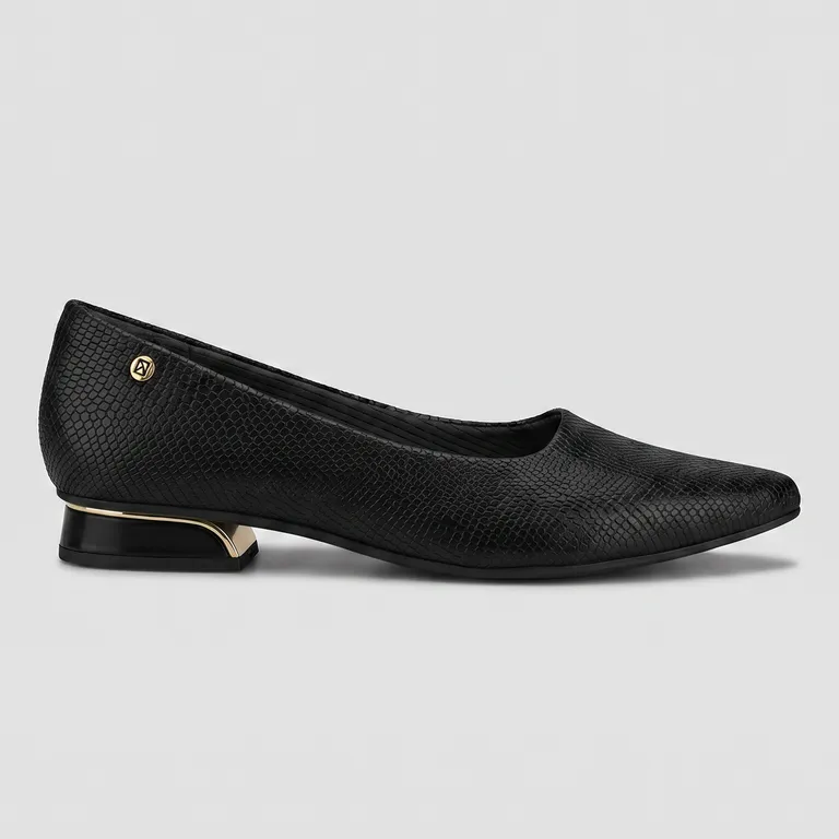 Zapato Mujer Negro/Crocco Silvia 03