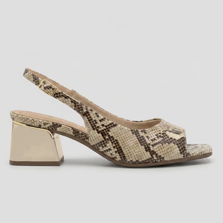 Sandalia Mujer Reptil Renee