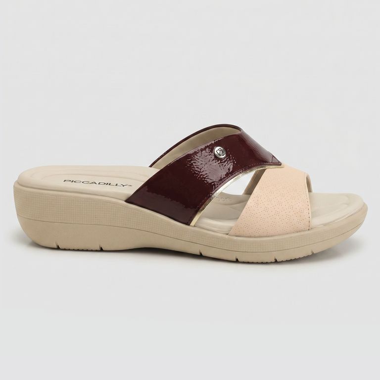 Sandalia Mujer Bourdeo/Rosado Fascitis 54