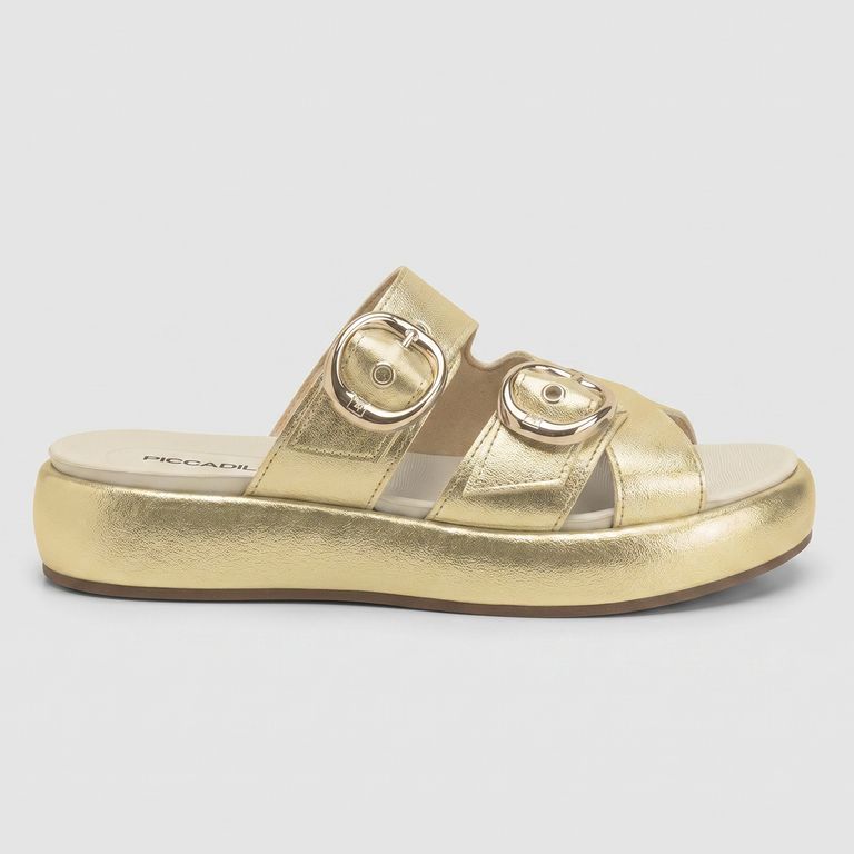 Sandalia Mujer Dorado Sol
