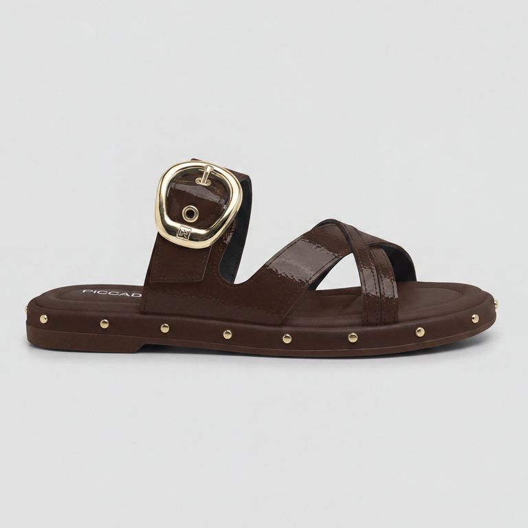 Sandalia Mujer Chocolate Taina 25