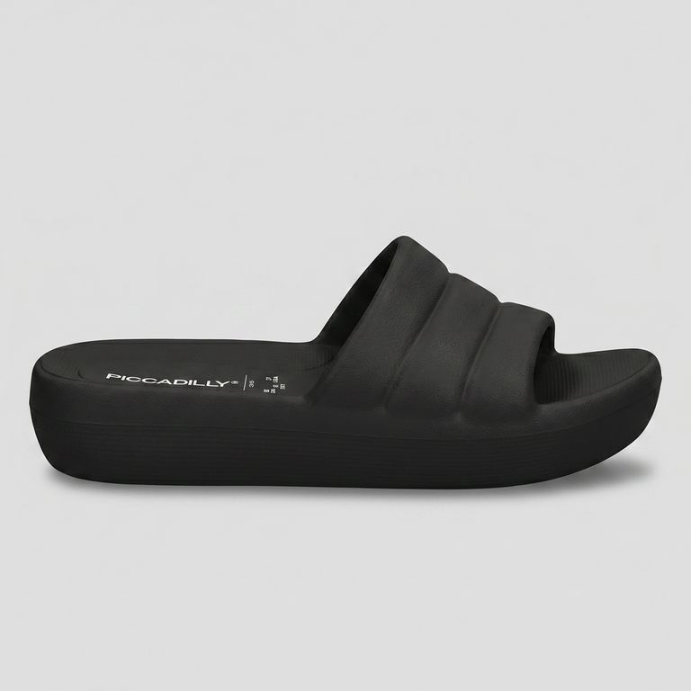Sandalia Mujer Negro Marshmallow 73
