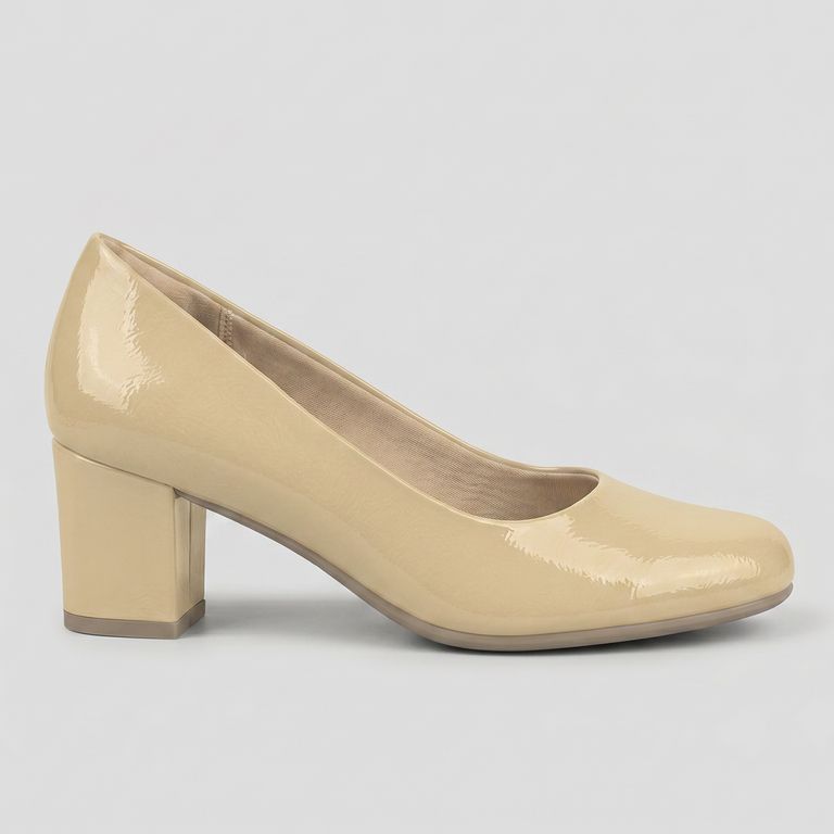 Zapato Mujer Vainilla/Charol Laura