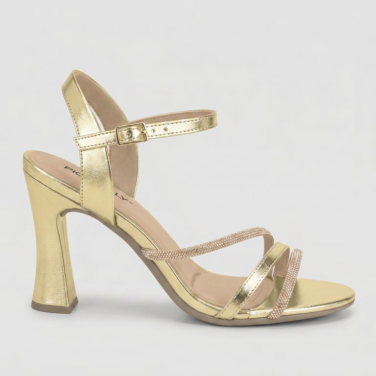 Sandalia Mujer Dorado/Glitter Rafa 59