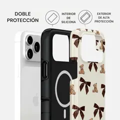 IPALACE PROTECT - Carcasa Two Protect para iPhone 12 Pro Max - Bear Cute