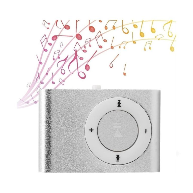 GENERICO Mini Reproductor MP3 Clip Estilo Shuffle Sin Pantalla