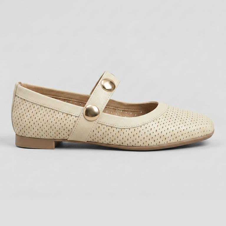 Ballerina Mujer Crema Vanessa 87