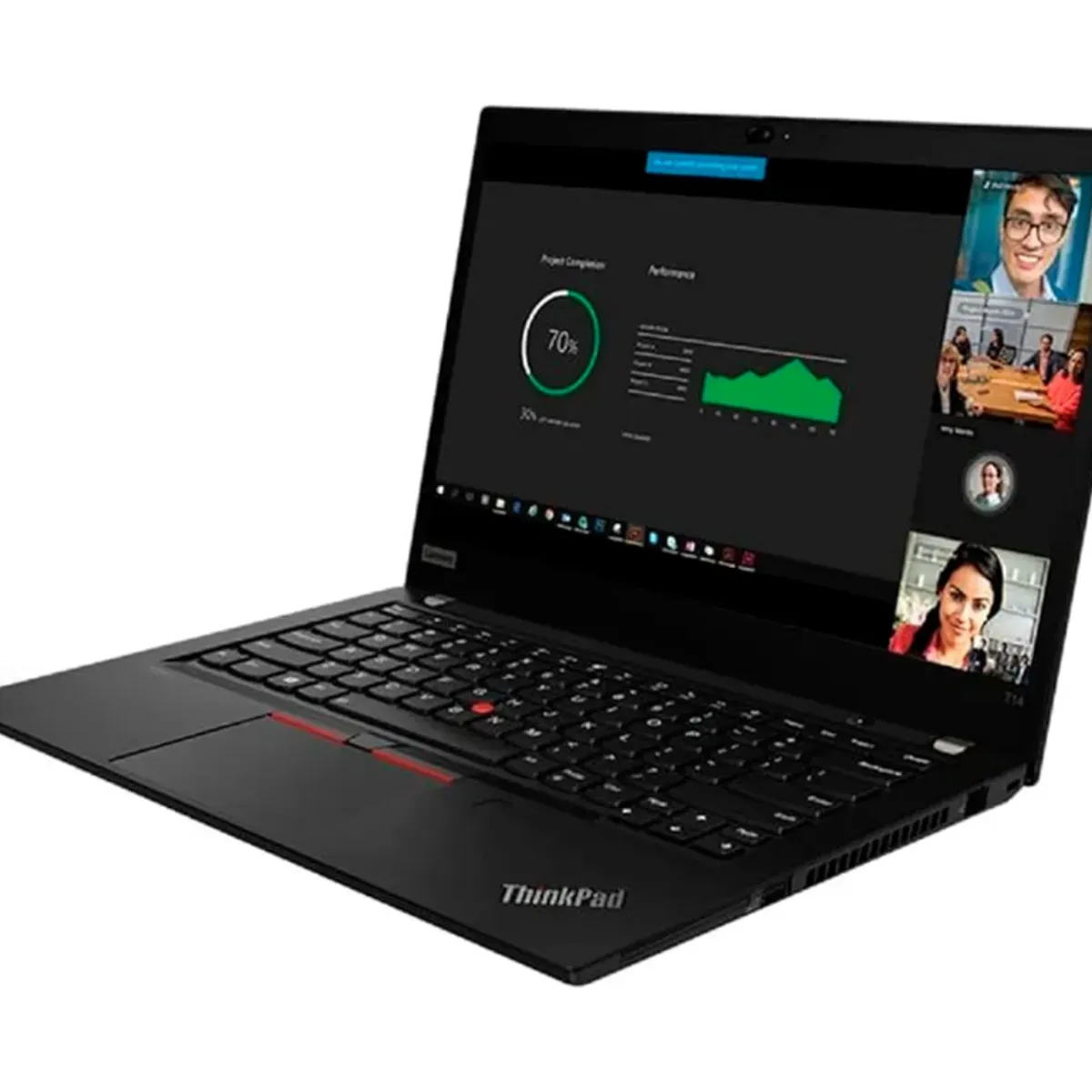LENOVO - Lenovo ThinkPad T14 Gen 2 Intel Core i5 11ª Gen 8GB RAM 256GB SSD 14" FHD Negro